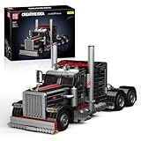 Mould King 10037 Technik Truck Modell Bausatz, Kreativität Technologie LKW Klemmbausteine Set, Geschenkmodell Spielzeug für Kinder/Erwachsene/Fahrzeugbegeisterte (1797 Teile)