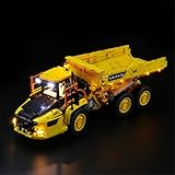 MENZAVA Licht-Set Kompatibel Mit 42114 Knickgelenkter Volvo-Dumper (6x6) Technic - Led-Beleuchtungsset Für Bausteinen Modell - Modell Set Nicht Enthalten