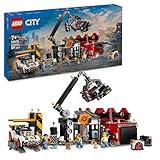 LEGO City 60472 Auto-Schrottplatz Bauspielzeug für Jungen und Mädchen ab 7 Jahren