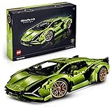 LEGO 42115 Technic Lamborghini Sián FKP 37 Rennwagen, Bauset für Erwachsene, Modellbausatz, Sammlerstück