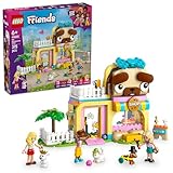 LEGO Friends Geschäft für Haustierzubehör – mit Hund, Katze und Kaninchen als Tierfiguren, 3 Minifiguren und viel Zubehör für die Haustierpflege – Geburtstagsgeschenk für Mädchen ab 6 Jahren – 42650
