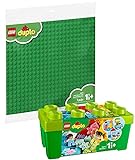 Lego Duplo 2er Set: 10913 Steinebox & 2304 Große Bauplatte, grün