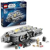 LEGO Star Wars 75445 Sternenschiff der Anzellaner - Spielet mit 3 Figuren & Einer Droiden Werkstatt - Geschenk für Jungen, Mädchen & Fans ab 9 Jahren