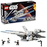 LEGO Star Wars 75399 Rebel U-Wing Starfighter - Spielzeug mit Schwenkflügelfunktion & 3 Minifiguren inkl. Cassian Andor & K-2SO Droidenfigur - Geschenk für Jungen ab 8 Jahren & Andor Staffel 2 Fans