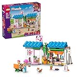 LEGO Friends Hundekuchenbäckerei - Kinder Einkaufsladen mit 2 Mini Puppen, 4 Tierfiguren, Tiertragetasche und Spielzeug Futterzubehör - Geburtstagsgeschenk für Mädchen ab 6 Jahren - 42677