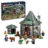 LEGO Harry Potter Hagrids Hütte: EIN unerwarteter Besuch Set mit 5 Mini-Figuren und 2 Tierfiguren, Geschenk für 8-jährige Mädchen, Jungs und Kinder, magisches Abenteuer-Spielzeug, Fantasy Set 76428