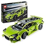 LEGO Technic Lamborghini Huracán Tecnica Spielzeugauto-Modellbausatz, Rennwagen-Bauset für Kinder, Jungen, Mädchen und Motorsport-Fans, Auto-Geschenk zum Sammeln 42161