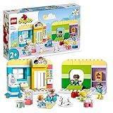 LEGO DUPLO Spielspaß in der Kita, Lern-Spielzeug für Kleinkinder ab 2 Jahren, Set mit Bausteinen und 4 Figuren inkl. Vorschullehrerin 10992