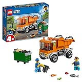 LEGO 60220 City Müllabfuhr, Spielzeugauto für Kinder ab 4 Jahre, Fahrzeug, Müllwagen mit Minifiguren und weiterem Zubehör