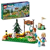 LEGO Friends Adventure Camp Archery Range Set, Building Toy for 6 Plus Year Old Girls, Boys & Kids, with Toy Bow and Arrows, 2 Minidolls, a Raccoon Figure and Accessories, Birthday Gift Idea 42622