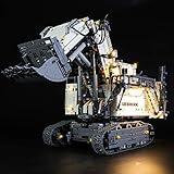 LIGHTAILING Licht-Set Für (Technic Liebherr Bagger R 9800) Modell - LED Licht-Set Kompatibel Mit Lego 42100(Modell Nicht Enthalten)