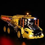 SICI LED Beleuchtungsset für LEGO Technik Volvo Dumper, Beleuchtung Licht Kompatibel mit LEGO 42114 Technic Knickgelenkter Volvo-Dumper Modell (Nicht Enthalten Lego Set)