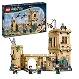 LEGO Harry Potter Schloss Hogwarts: Flugstunden, Abenteuer-Spielset mit 6 Minifiguren zum Sammeln, inkl. Draco Malfoy & Professor McGonagall, Rollenspiel Set für Jungen und Mädchen ab 9 Jahren 76447