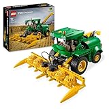 LEGO Technic John Deere 9700 Forage Harvester, Mähdrescher-Spielzeug zum Bauen, Traktor-Modell für Rollenspiele über Landwirtschaft und Bauernhof, Geschenk für 9-jährige Jungs und Mädchen 42168