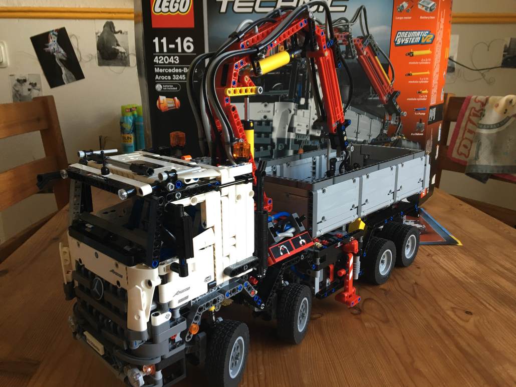 Lego® Technic 42043 Mercedes-Benz Arocs - Lego 42043 Test