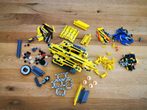 Lego Technic Spinnenkran - 42097 B - Modell Teile die über bleiben